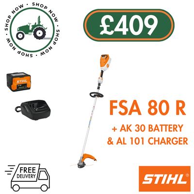 STIHL FSA 80 R SET (AK 30 &amp; AL 101)