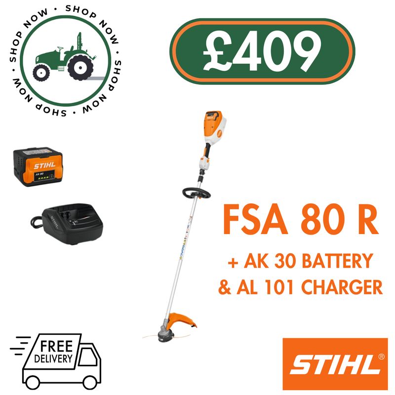 STIHL FSA 80 R SET (AK 30 &amp; AL 101)