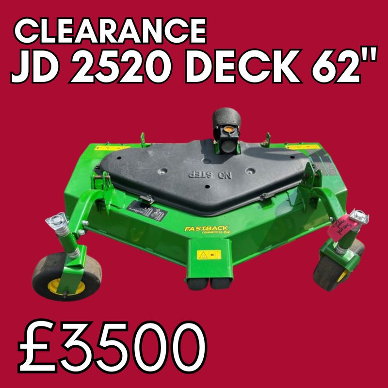 John Deere 2520 62" Deck-CLEARANCE John Deere 2520 62" Deck-CLEARANCE
