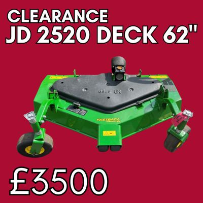 John Deere 2520 62" Deck-CLEARANCE