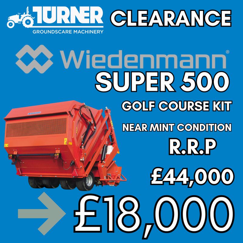 Used Wiedenmann Super 500 Flail Collector-CLEARANCE