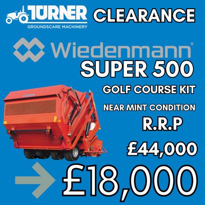 Used Wiedenmann Super 500 Flail Collector-CLEARANCE