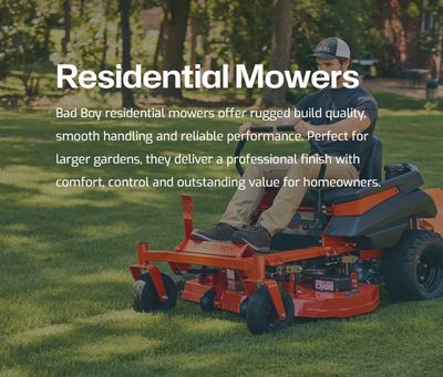 Residential Mowers