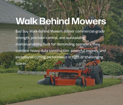 Walk Behind Mowers