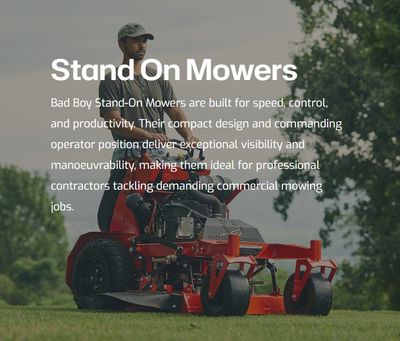 Stand On Mowers