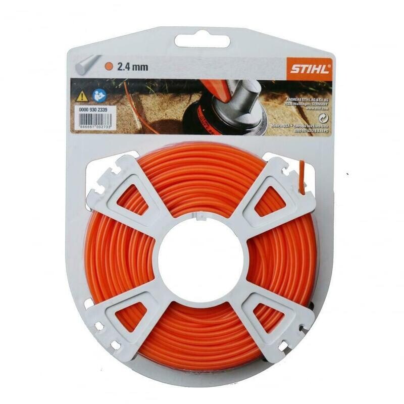 Stihl Strimmer Line Cord Round 2.4mm x 43M For Grass Strimmer &amp; Brushcutters