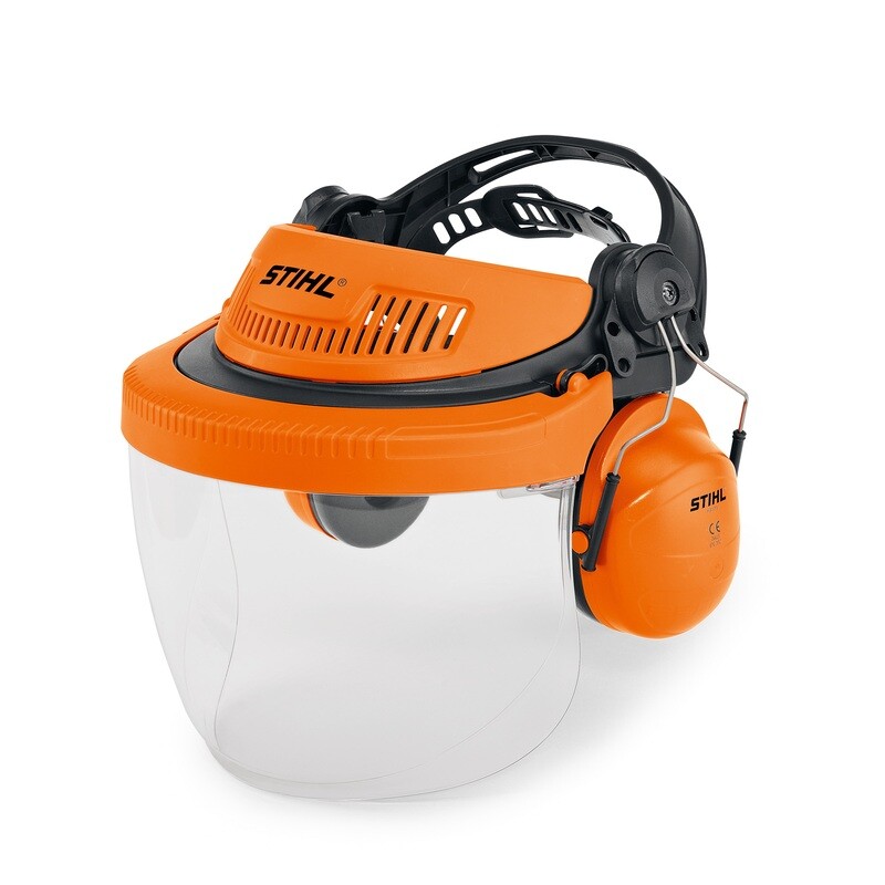 Stihl Advance G500 PC Plastic Visor For Face & Ear Protection Stihl Advance G500 PC Plastic Visor For Face & Ear Protection
