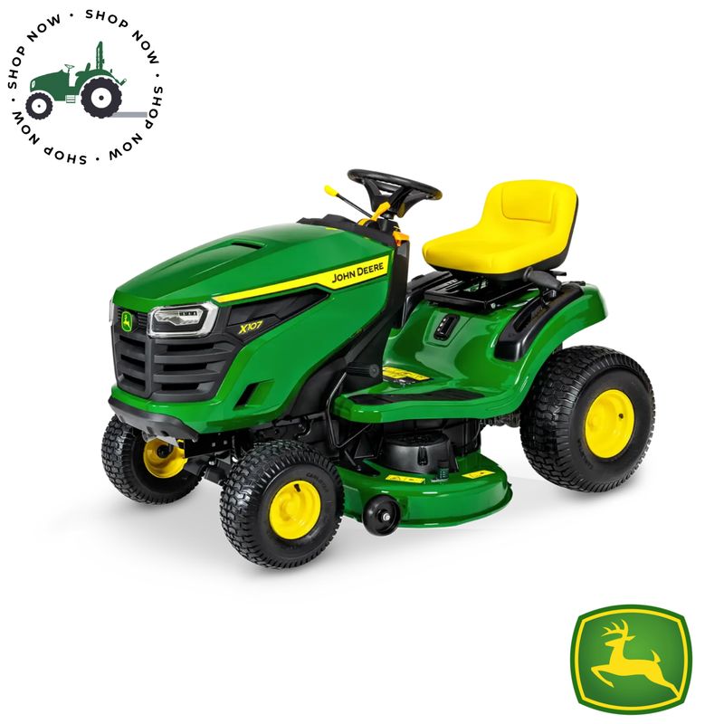 NEW 2026 John Deere X107 Riding Lawn Mower