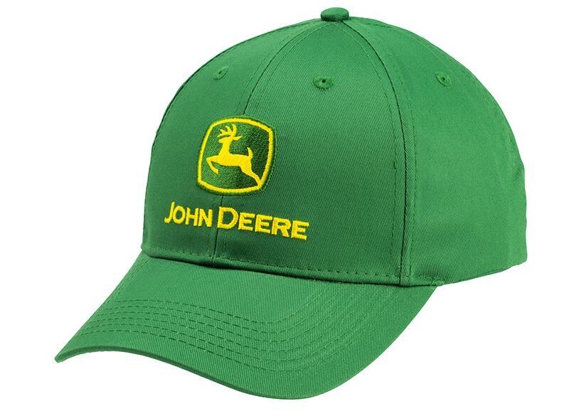 John Deere Cap with Logo Green John Deere Cap with Logo Green