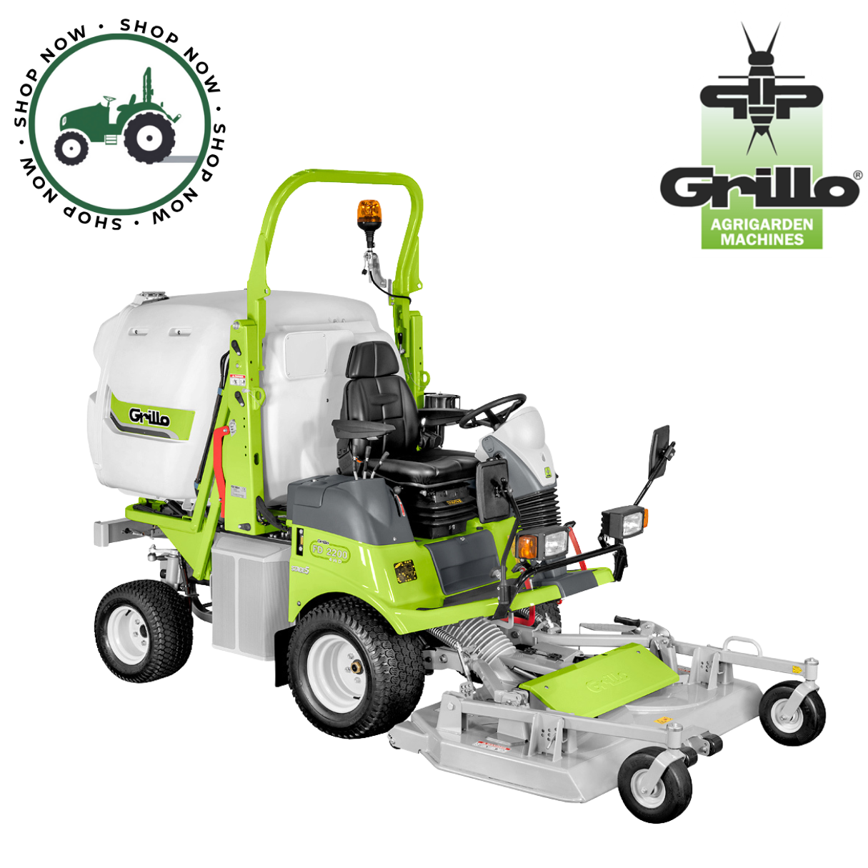 Grillo FD 2200 4WD Outfront Mower with collection Grillo FD 2200 4WD Outfront Mower with collection