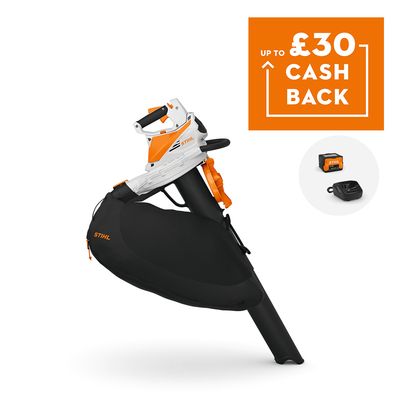 STIHL SHA 56 Cordless Blower Vac Shredder Kit. STIHL SHA 56 Cordless Blower Vac Shredder Kit.