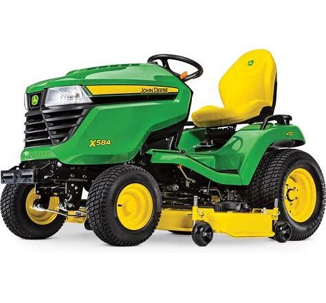 John Deere X584 Ride on Lawnmower John Deere X584 Ride on Lawnmower