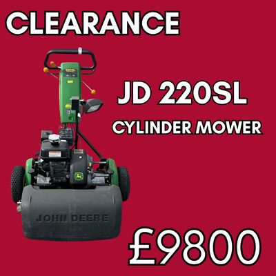 John Deere 220SL PrecisionCut™ Walk Greens Mower