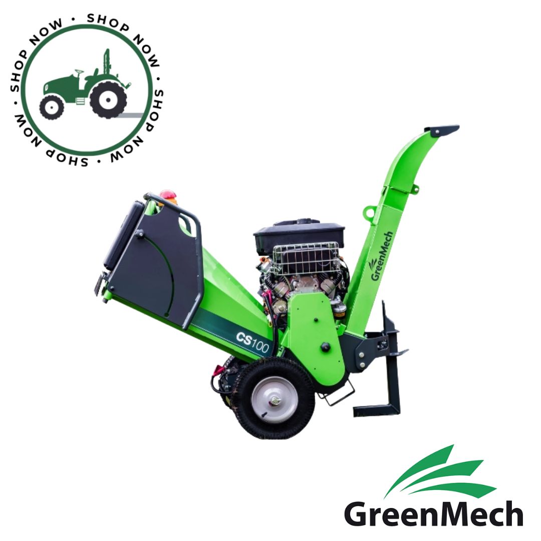 Green Mech CS-100 18HP Wood Chipper Green Mech CS-100 18HP Wood Chipper