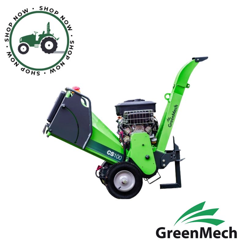 Green Mech CS-100 18HP Wood Chipper Green Mech CS-100 18HP Wood Chipper
