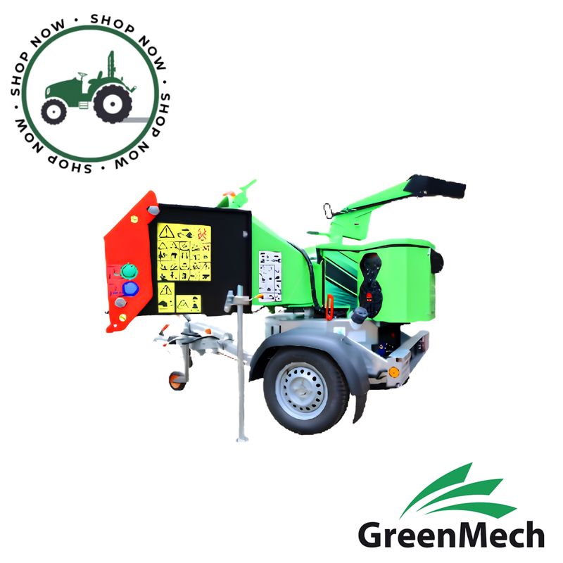 Green Mech ECO 135 PTT Wood Chipper Green Mech ECO 135 PTT Wood Chipper