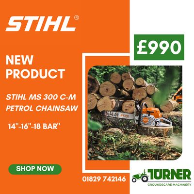 Stihl MS 300 C-M Petrol Chainsaw