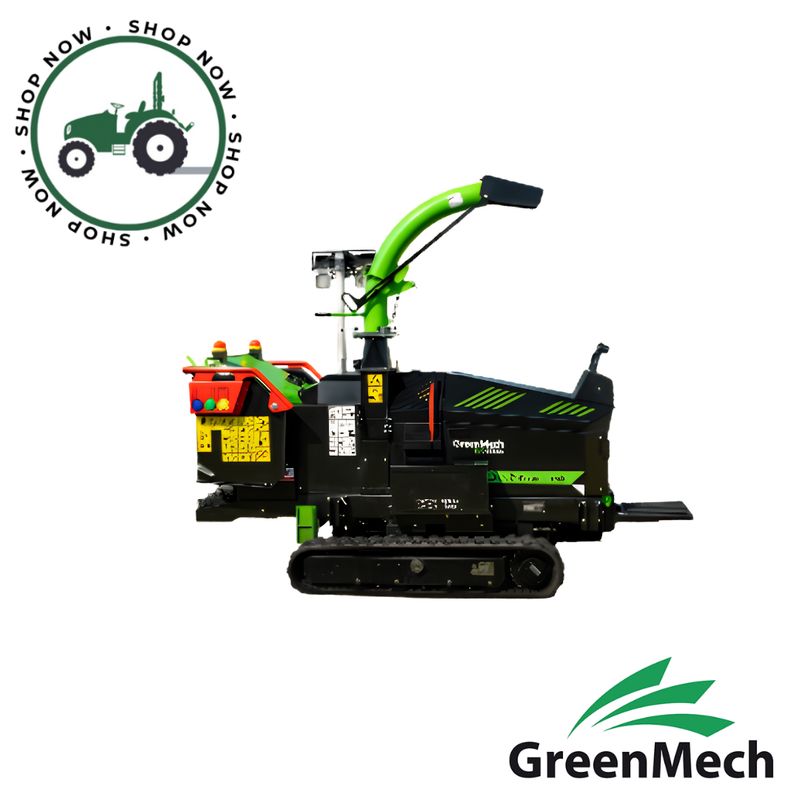 Green Mech EVO 205D SAFE-Track Wood Chipper Green Mech EVO 205D SAFE-Track Wood Chipper