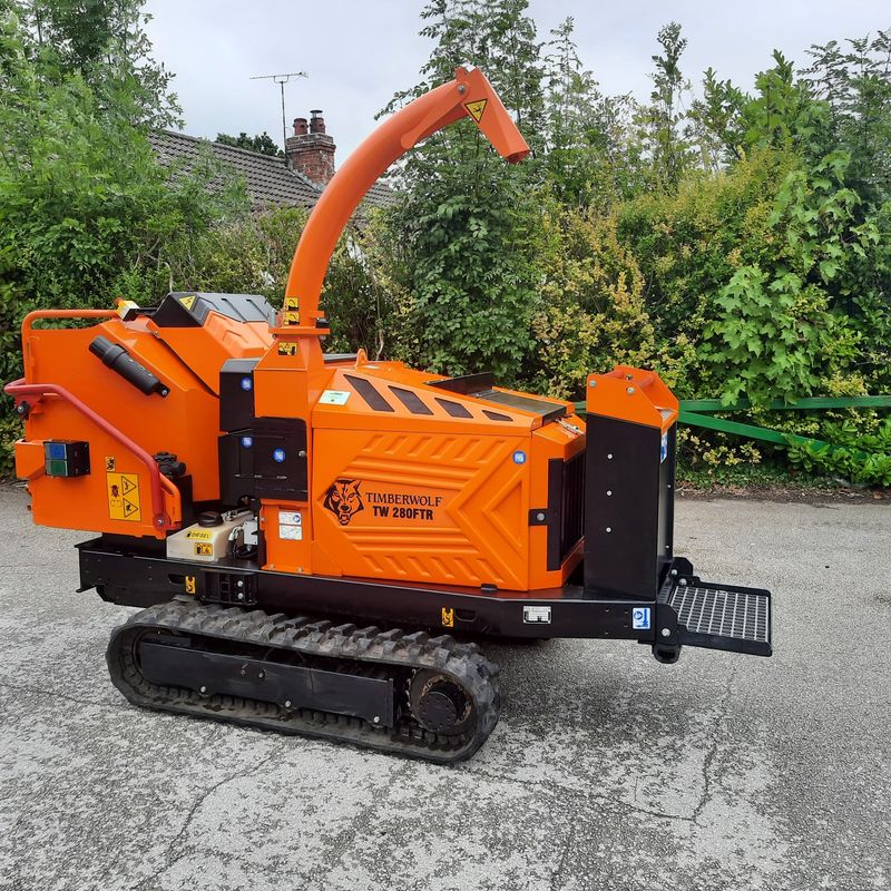EX DEMO Timberwolf TW 280FTR Hybrid Wood Chipper EX DEMO Timberwolf TW 280FTR Hybrid Wood Chipper