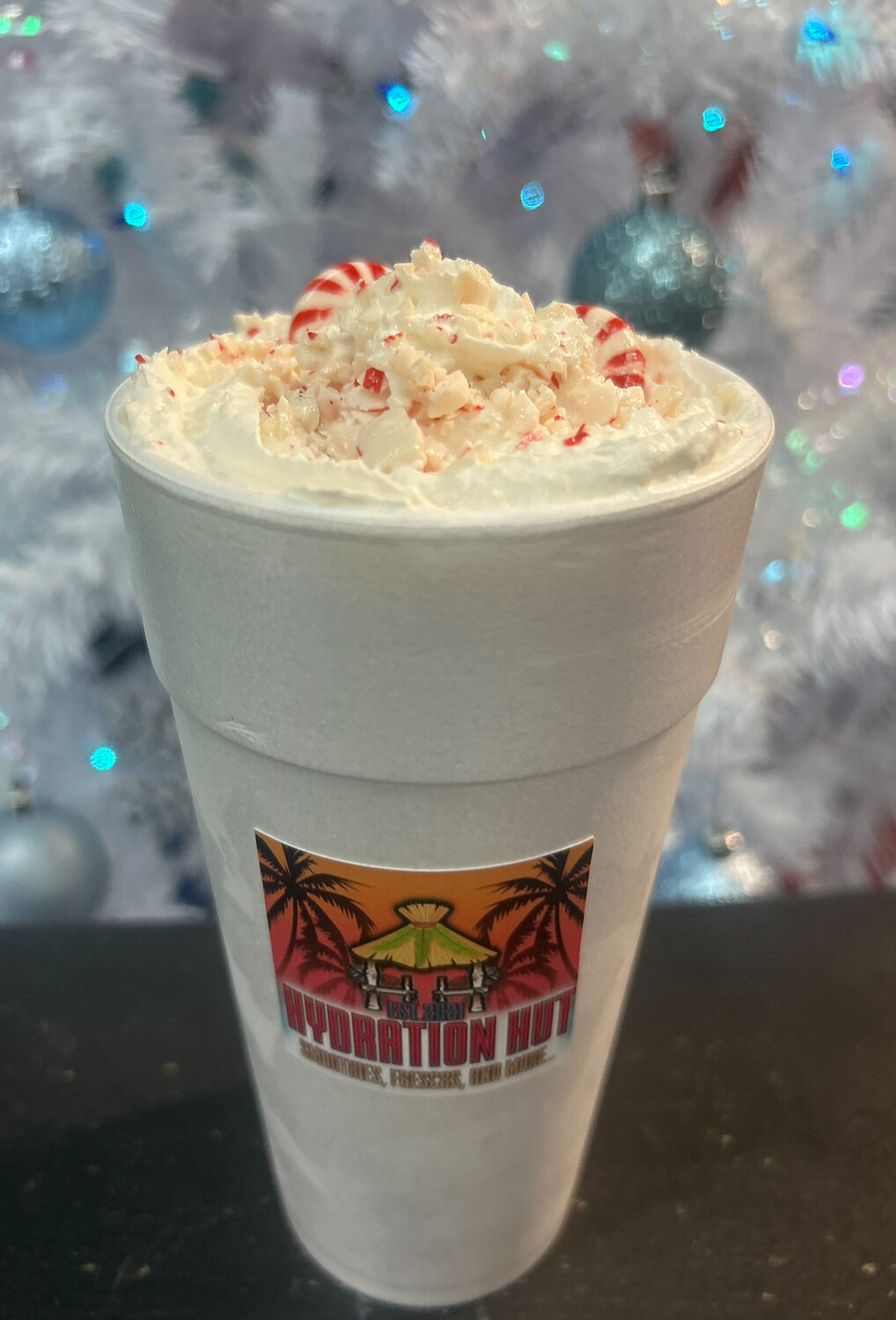 Holiday Candy Cane Smoothie