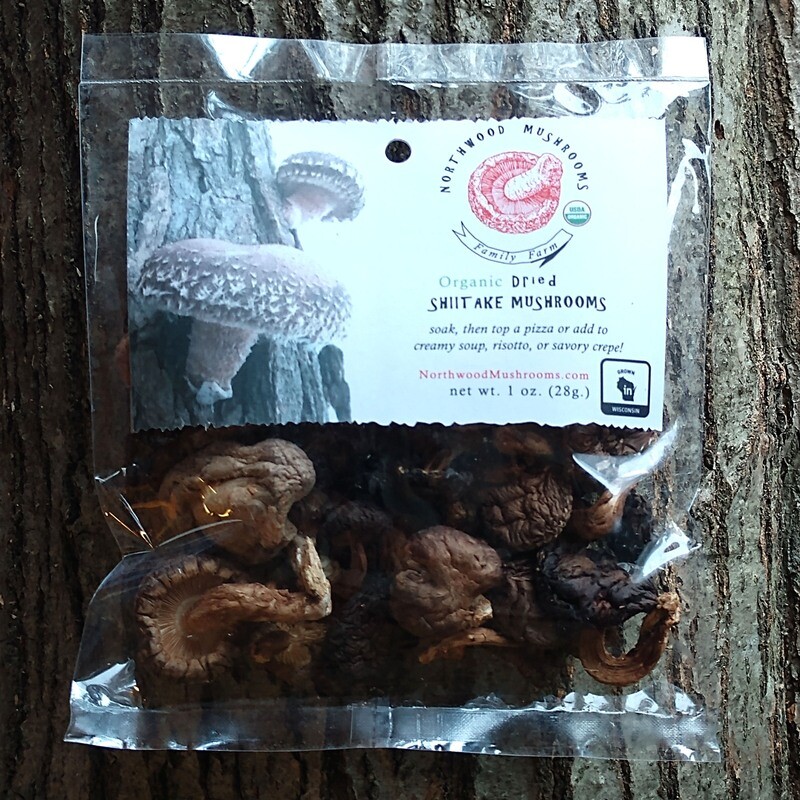 Dried Mushrooms 3/4 oz. - Shiitake