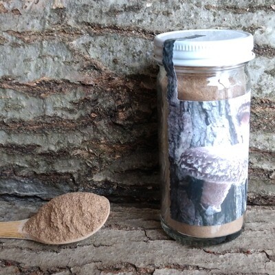 Powdered Mushrooms - Smoked Shiitake