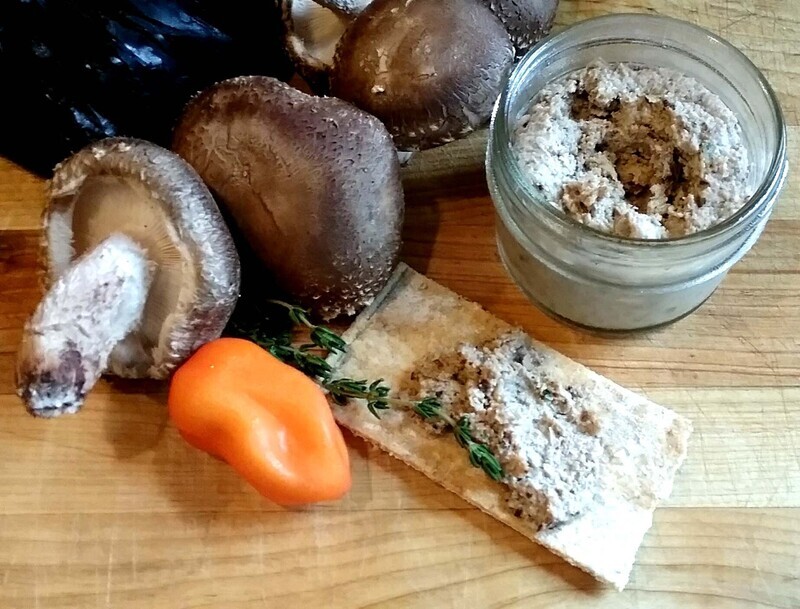 Smoked Shiitake Habanero Pate