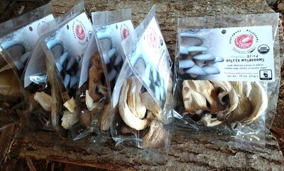Dried Mushrooms - Oysters - stock up!