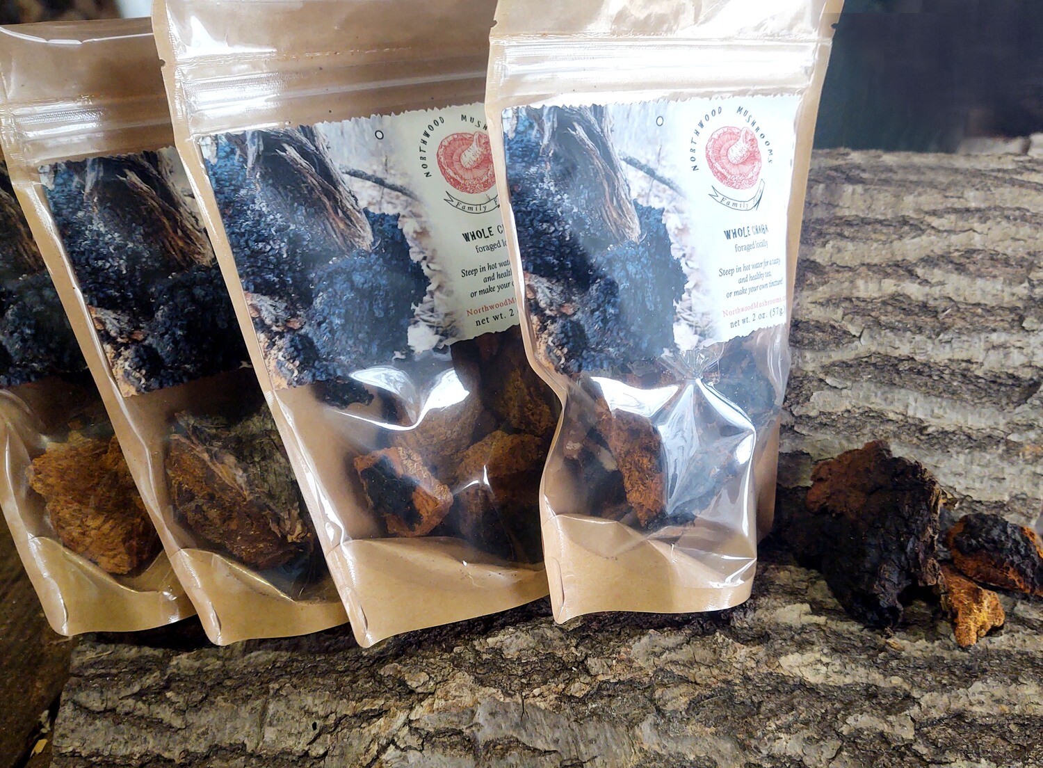 Dried Mushrooms - Whole Chaga - Stock up!