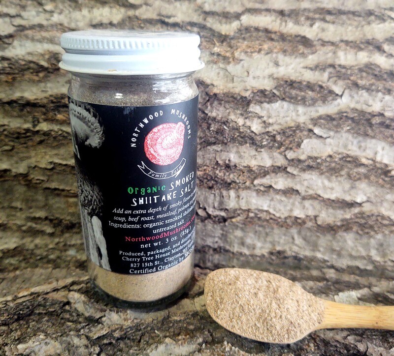 Powdered Mushrooms 2.5 oz. - Smoked Shiitake SALT