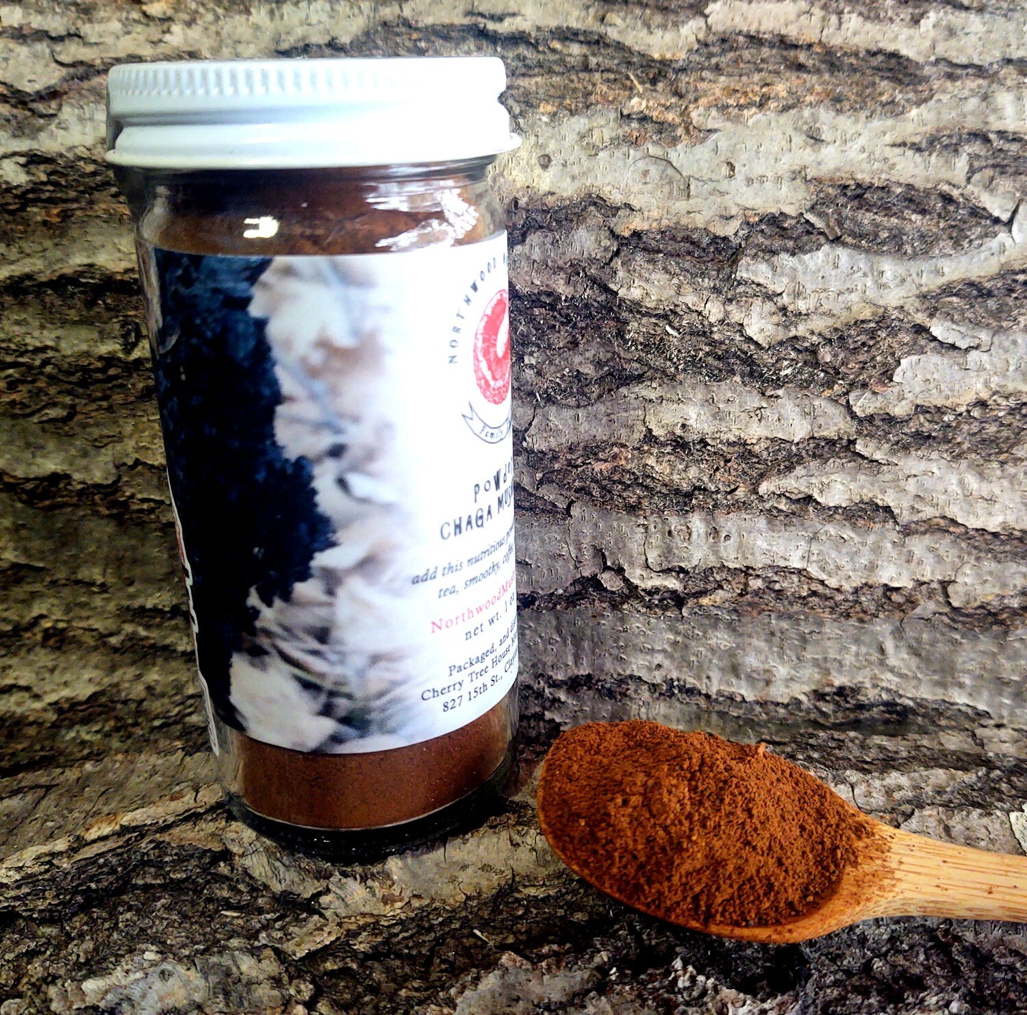 Powdered Mushrooms 1 oz. - Chaga