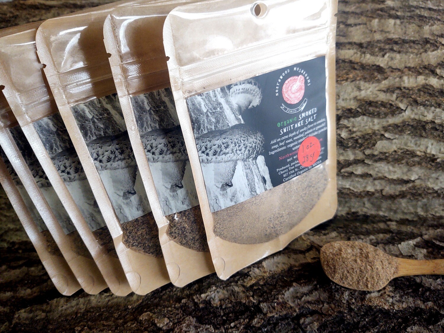 Smoked Shiitake Salt Organic - Stock up!