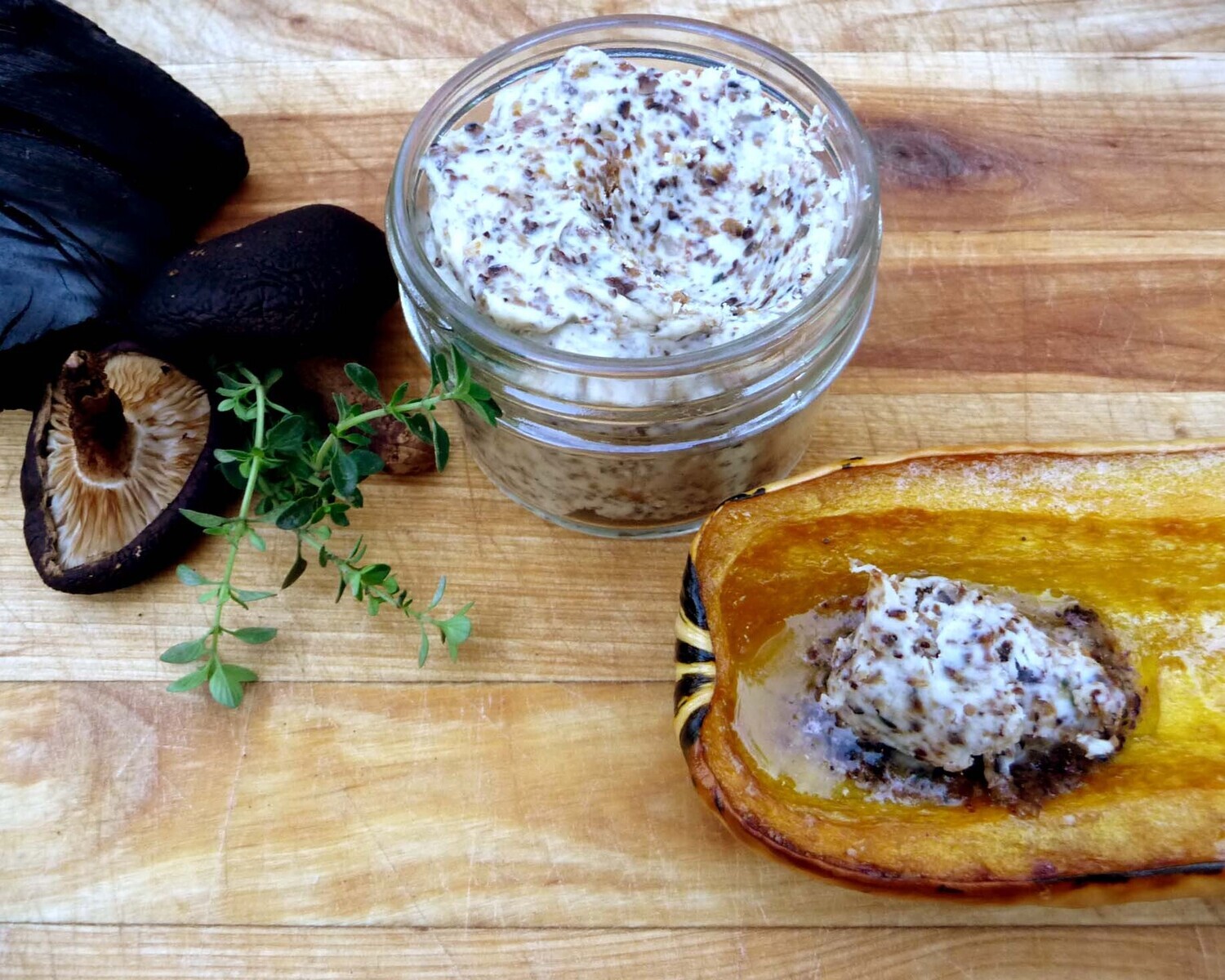 Smoked Shiitake butter
