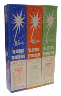 10" Color Electric Sparkler Wire SINGLE