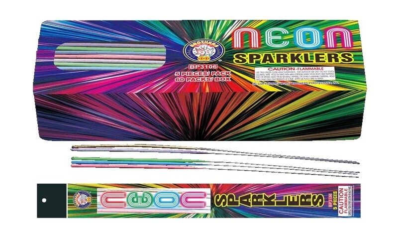 Neon Sparklers Neon Sparklers