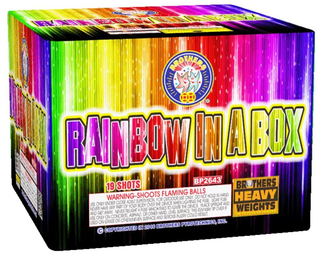 Rainbow in a Box 19s