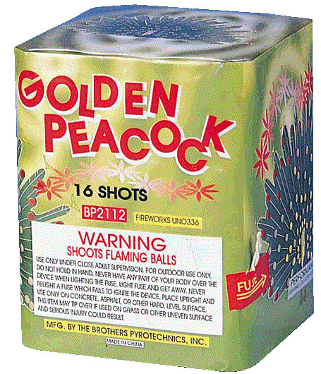 Golden Peacock 16s