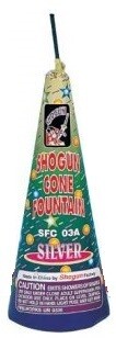 Shogun Silver Cone Fountain-Small