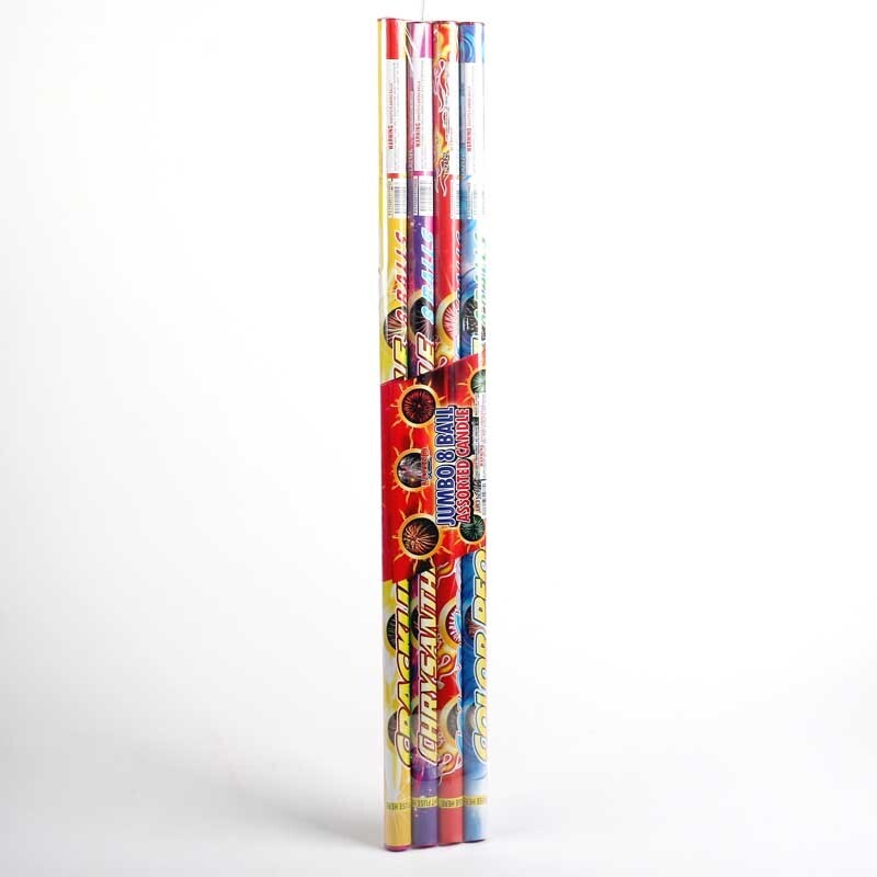 Super Jumbo 8 Ball Candle Assortment