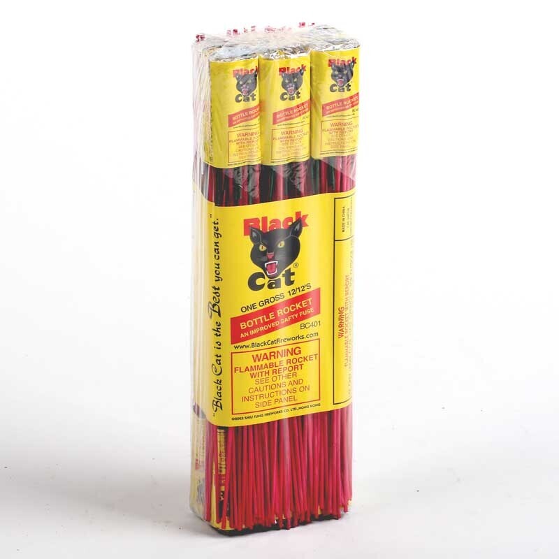Black Cat Bottle Rocket