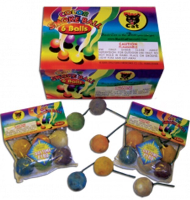 Black Cat Color Smoke Ball