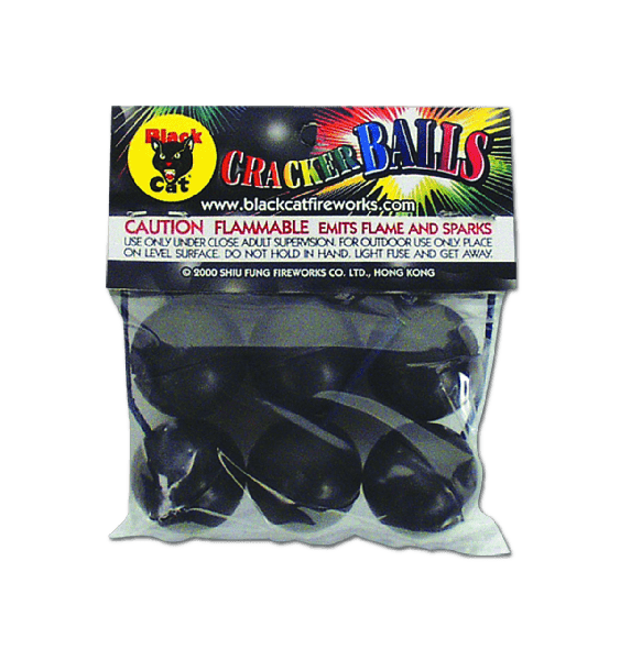 Black Cat Cracker Balls Black Cat Cracker Balls