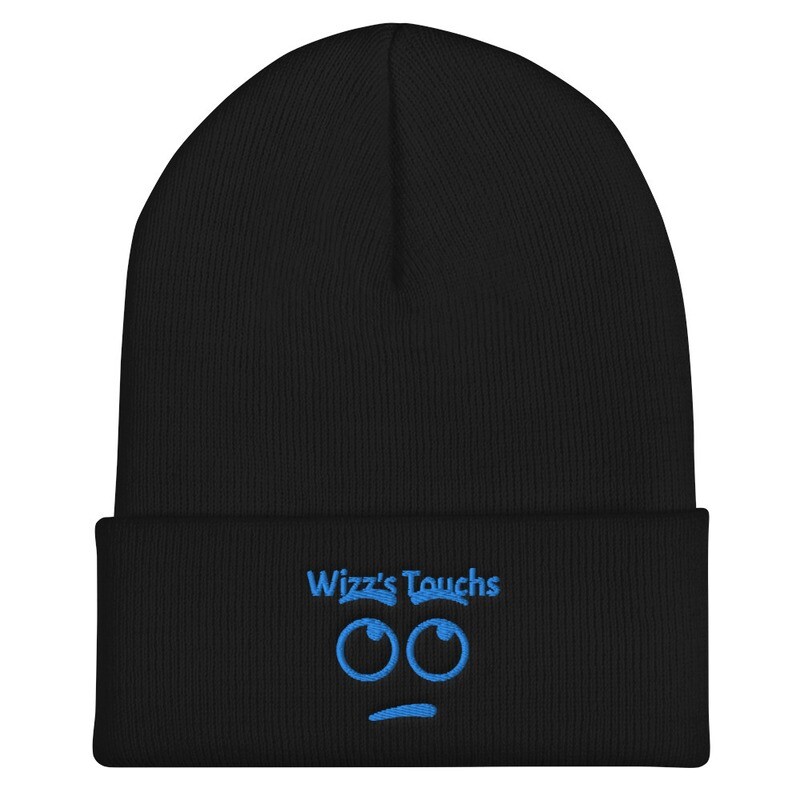 Wizz,s Touch Brand Cuffed Beanie