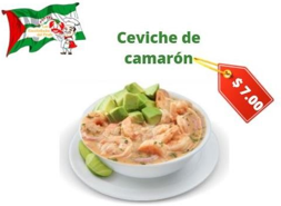 Ceviche de camarón