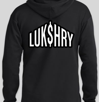 black hoodie