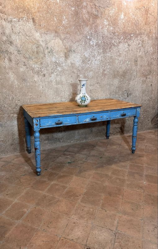 TAVOLO IN PATINA