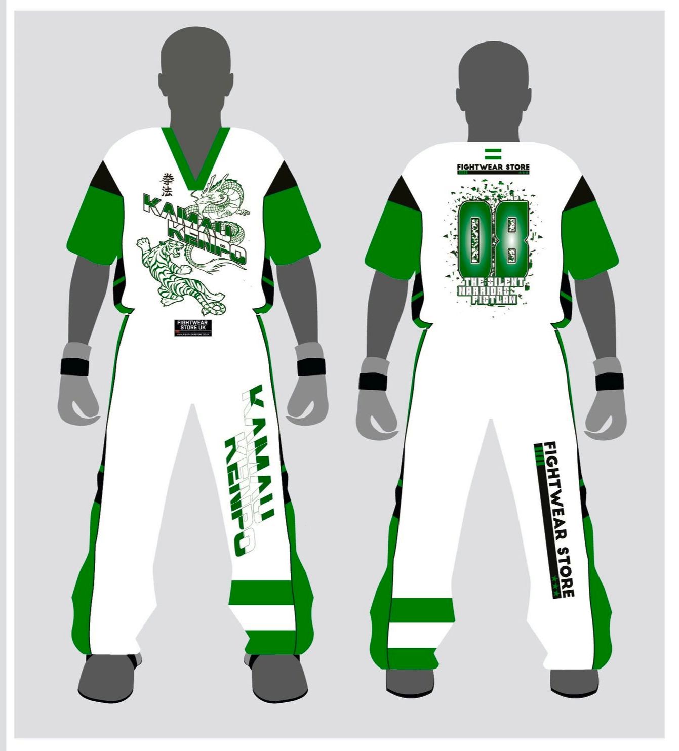 Kamau Kenpo Custom Teamwear