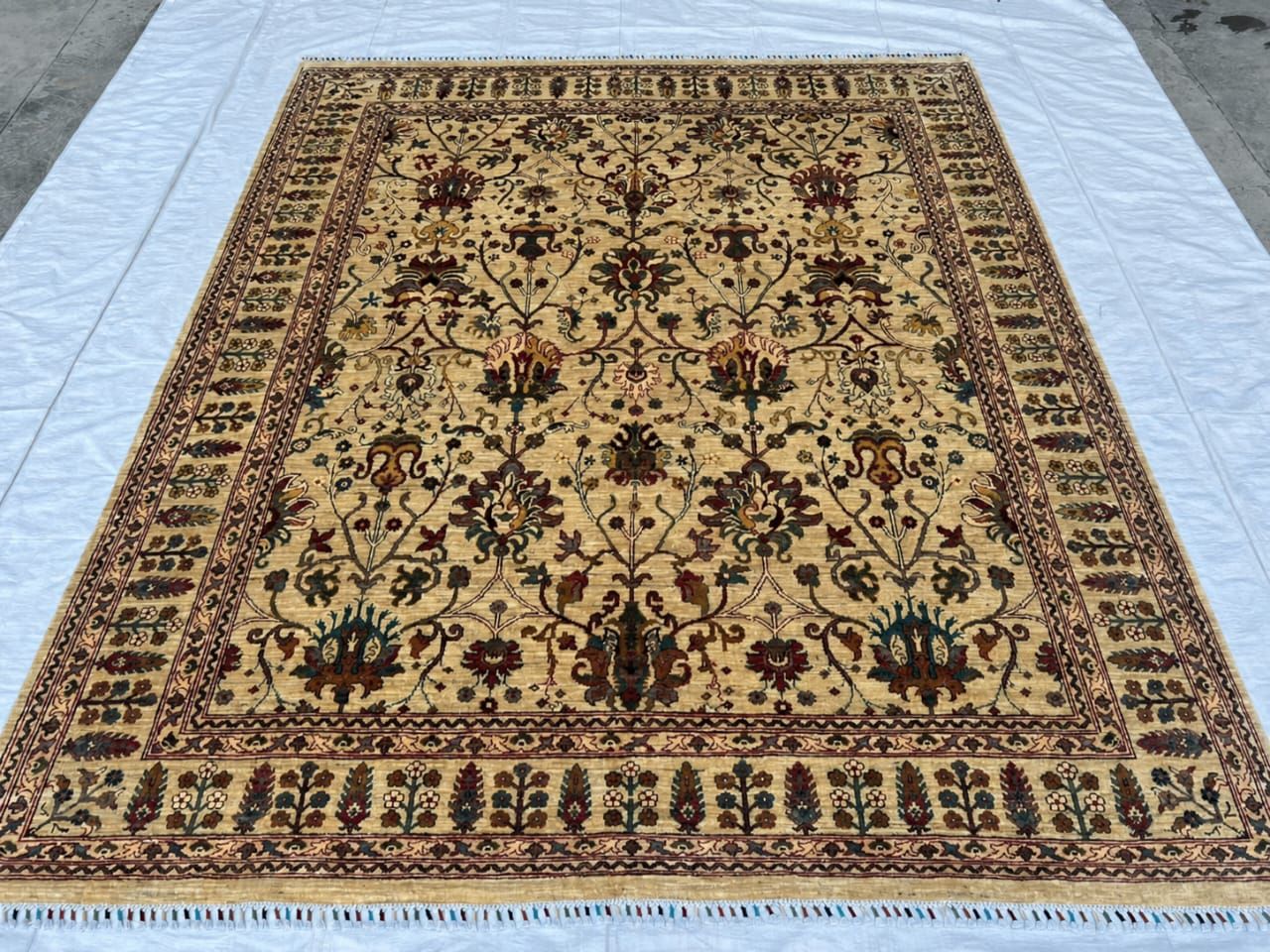 Hand Woven Afghan Chubi Carpet