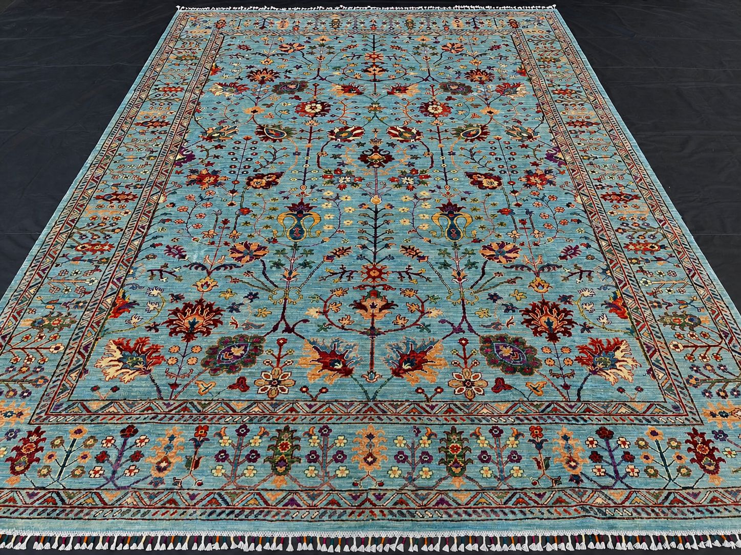Hand Woven Afghan Chubi Carpet