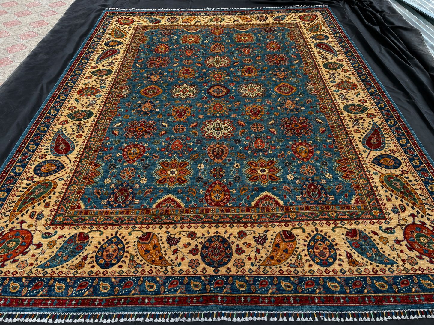 Hand Woven Afghan Chubi Carpet